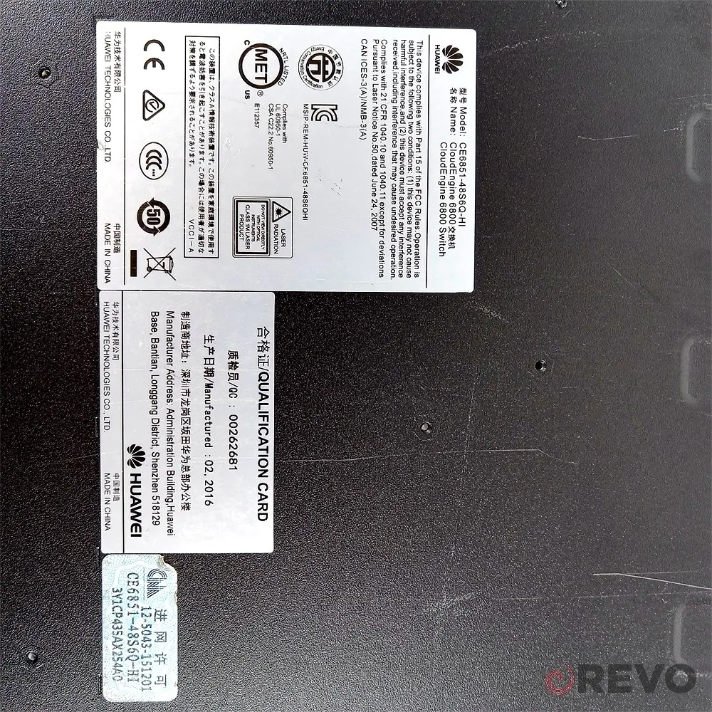 Huawei CE6851-48S6Q-HI — CE6851-48S6Q-HI